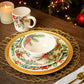 Pier 1 Berries & Balsam Set of 4 Dinner Plates