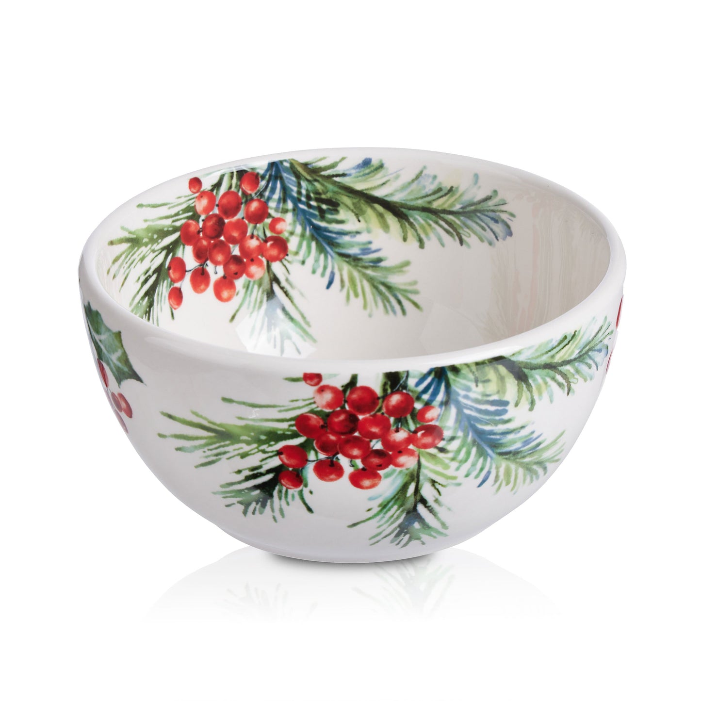 Pier 1 Berries & Balsam Set of 4 Cereal Bowls