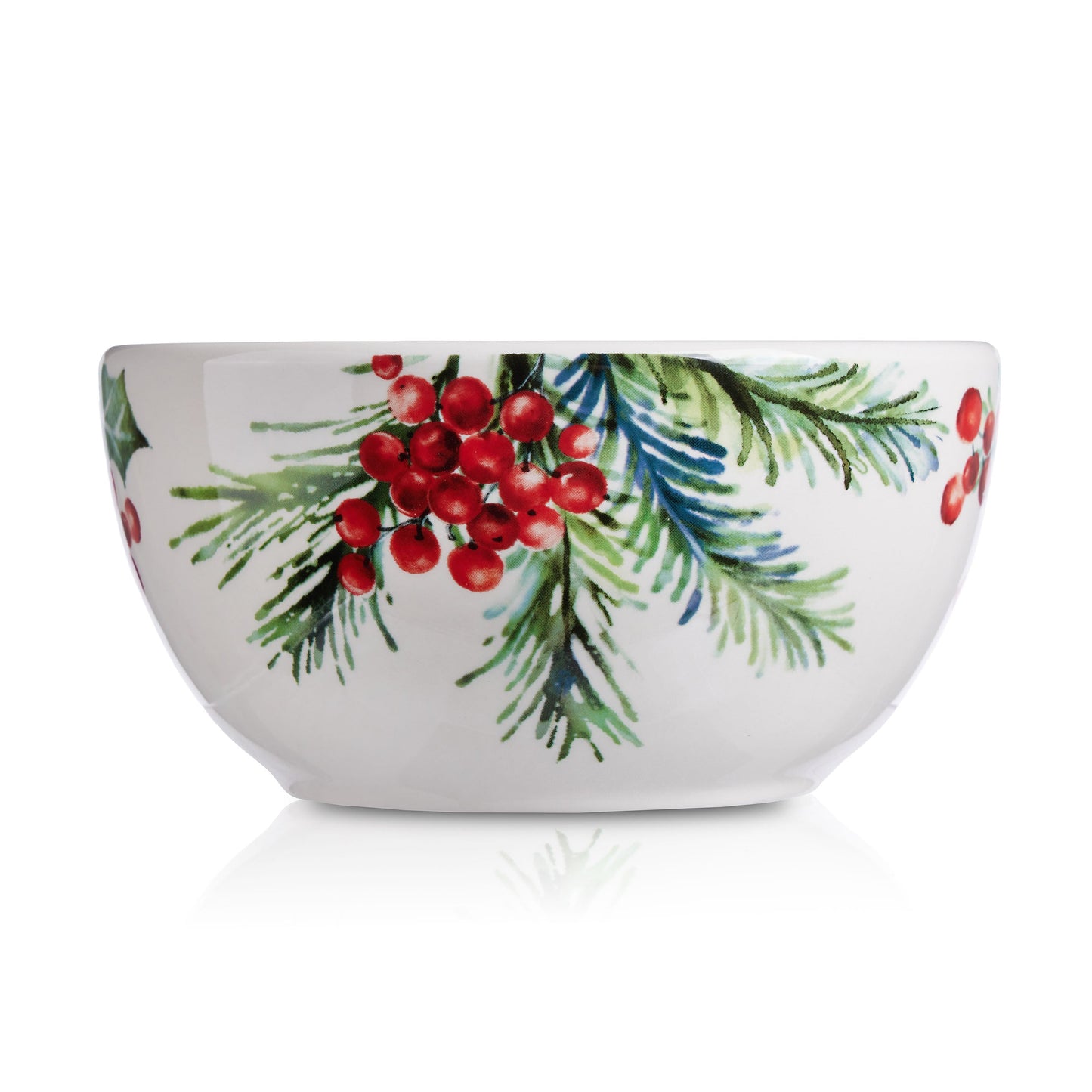 Pier 1 Berries & Balsam Set of 4 Cereal Bowls