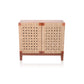 Pier 1 Diego Woven Seagrass 2 Door Cabinet