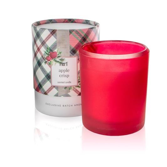 Pier 1 Apple Crisp 8oz Boxed Soy Candle