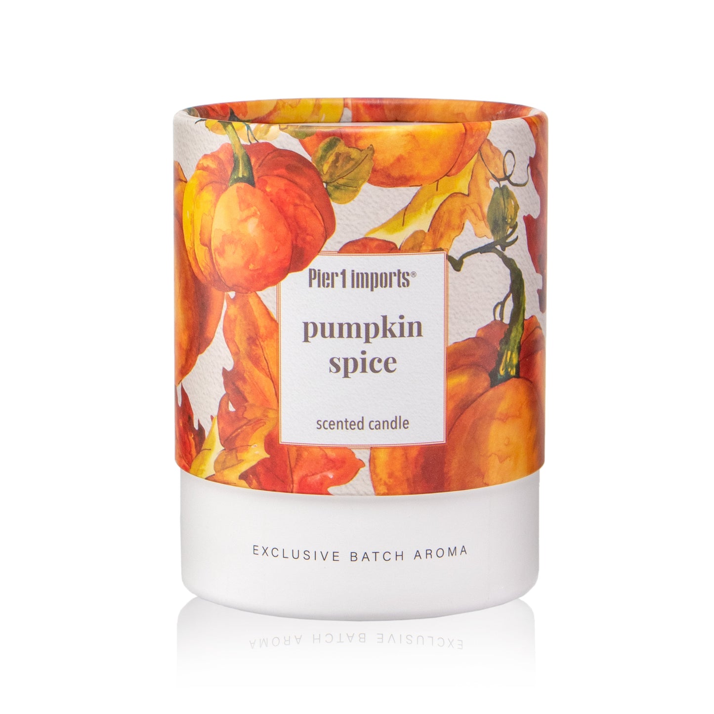 Pier 1 Pumpkin Spice 8oz Boxed Soy Candle