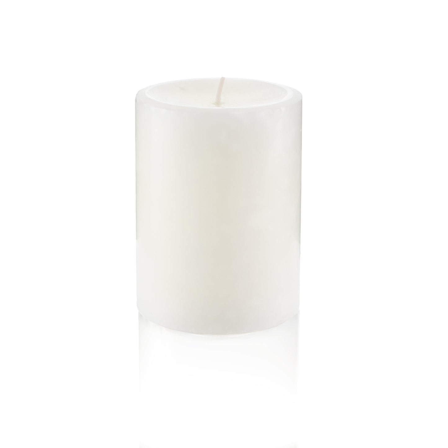 Pier 1 Snow Day 3x4 Mottled Pillar Candle