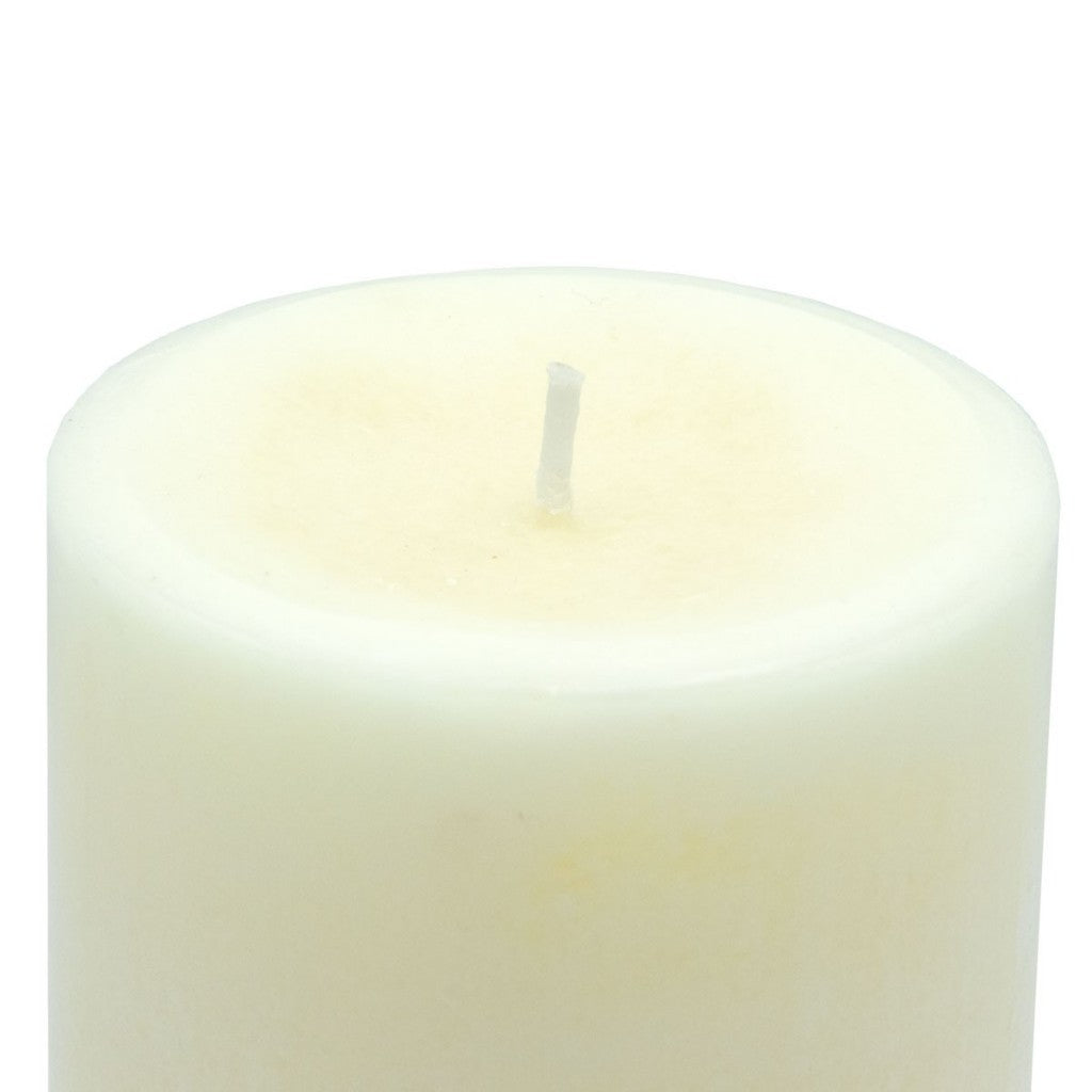 Pier 1 Cuban Vanilla 3x6 Solid Pillar Candle