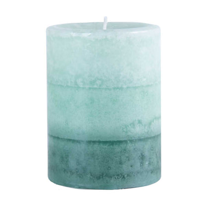 Pier 1 Sea Grass Layered 3x4 Pillar Candle