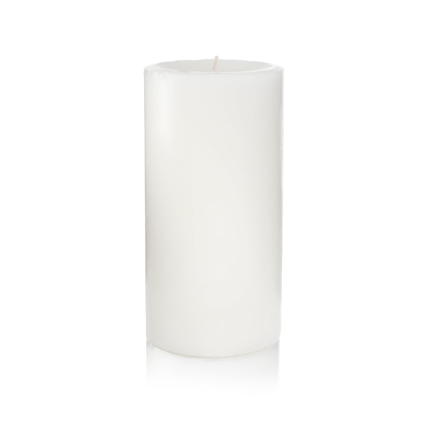 Pier 1 Snow Day 3x6 Mottled Pillar Candle