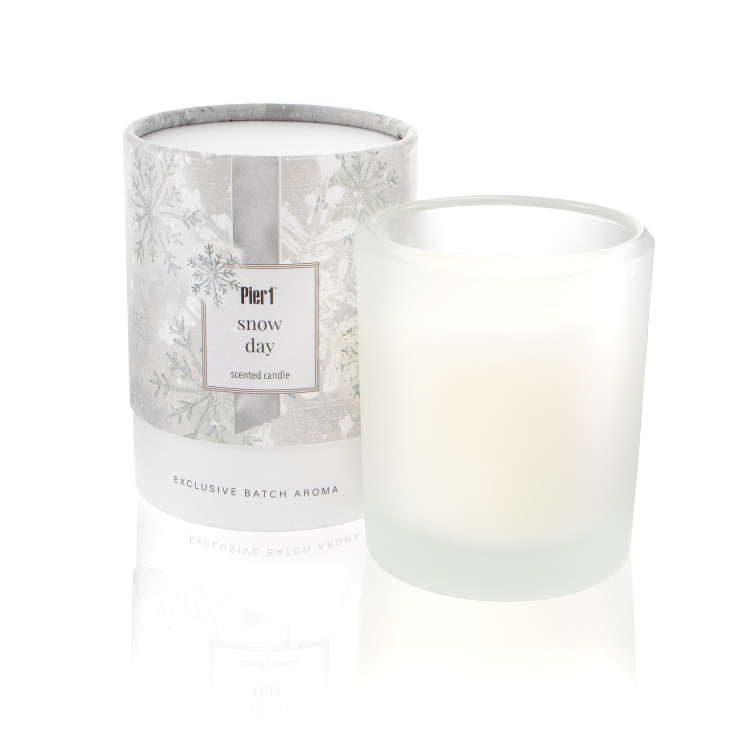 Pier 1 Snow Day 8oz Boxed Soy Candle